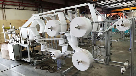 云顶集团KN95口罩打片机